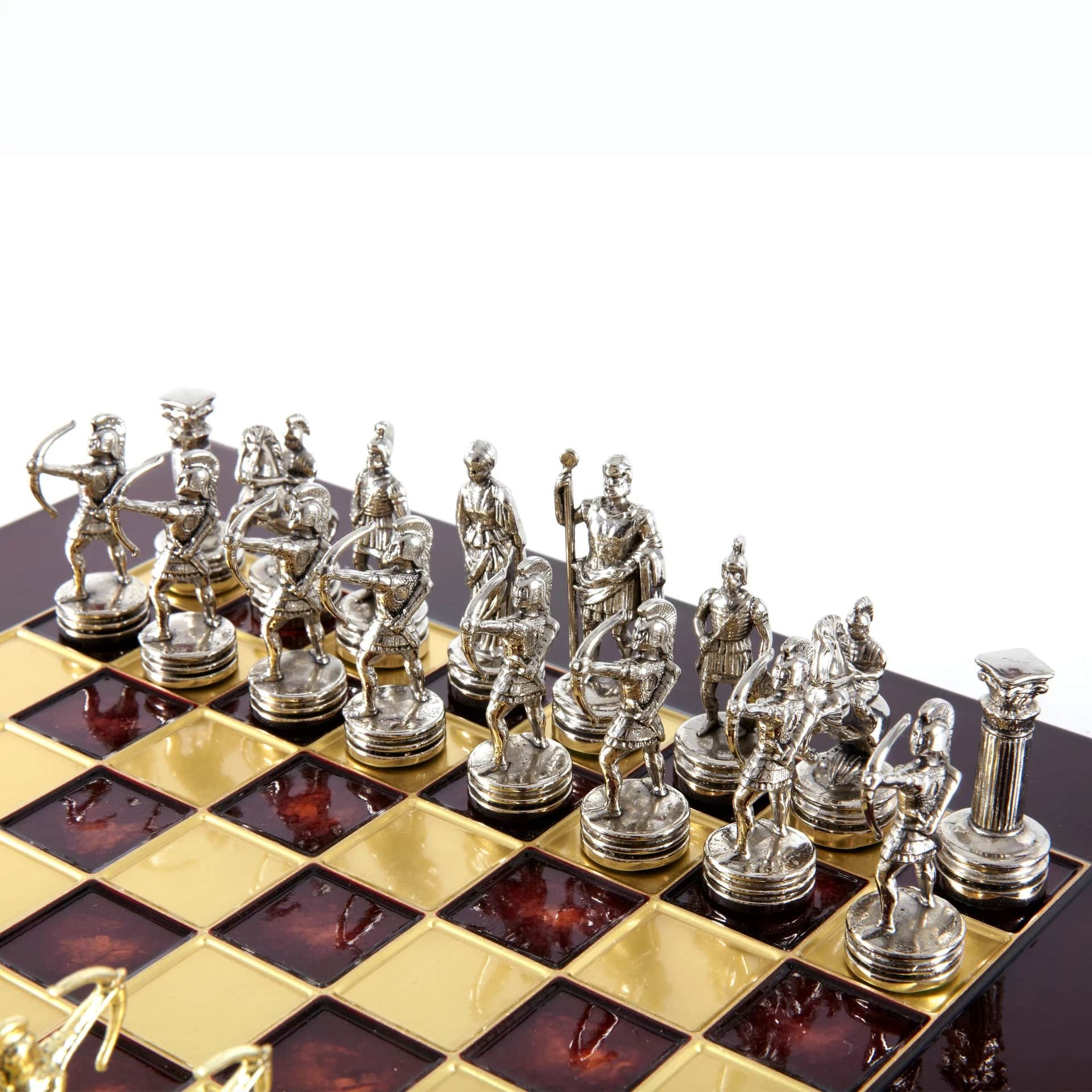 jeu d'échec original et unique en métal Hinz et Kunst