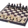 Ensemble de Jeu d'Échecs en Bois Pliable – Pratique et Élégant