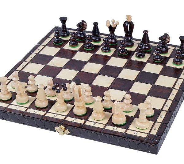 Ensemble de Jeu d'Échecs en Bois Pliable – Pratique et Élégant