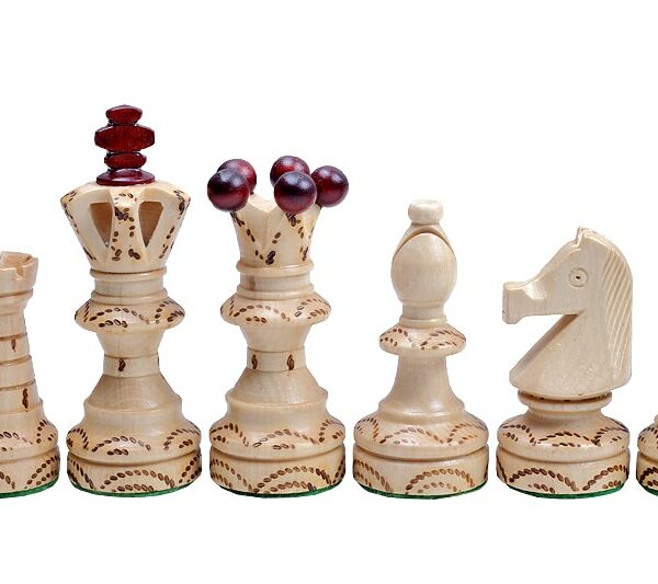 Jeu d’Échecs Décoratif en Bois - Grand Échiquier Pliant avec Rangement Individuel