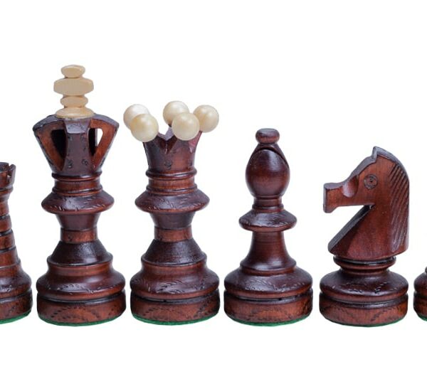 Jeu d’Échecs Décoratif en Bois - Grand Échiquier Pliant avec Rangement Individuel