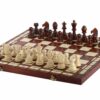 Grand Jeu d’Échecs en Bois Staunton - Échiquier Pliant 55 cm avec Rangement