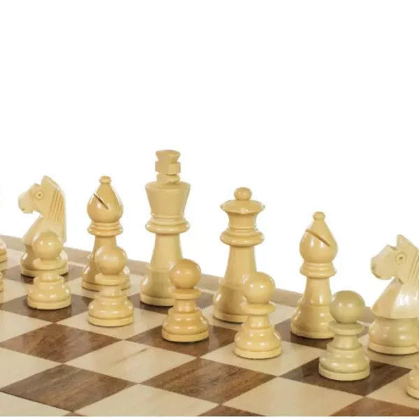 Échecs Magnétiques en Bois avec Échiquier Incrusté de 30 cm – Parfait pour le Voyage