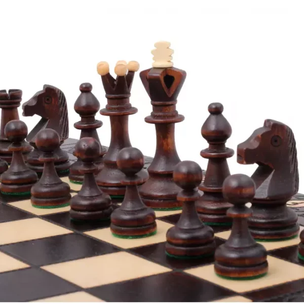 Échecs SENATOR New Line en Bois – Tradition et Élégance Moderne