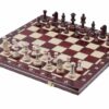 Jeu d'Échecs Staunton en Bois - Échiquier Pliant 49 cm avec Rangement