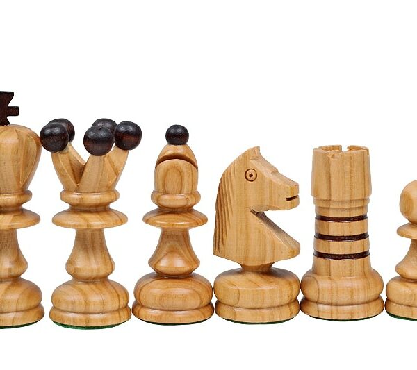 Jeu d’Échecs en Bois de Cerisier – Échiquier Pliant avec Rangement