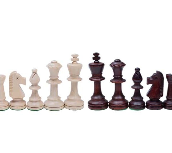 Jeu d'Échecs Staunton en Bois - Échiquier Pliant 49 cm avec Rangement