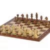 Jeu d'Échecs en Bois Érable et Acajou - Pièces Staunton en Buis et Acacia